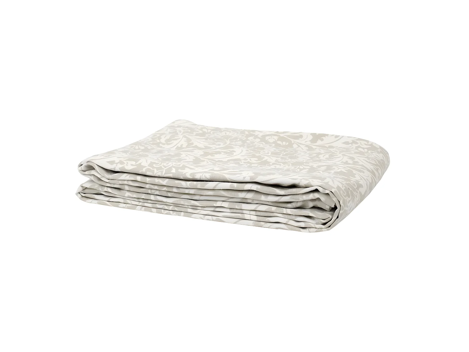 Nappe Imprimée "Feuillage" 140x250cm Beige