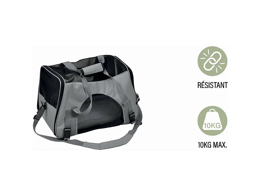 Sac de Transport pour Chien & Chat "Oxfort" 48cm Gris
