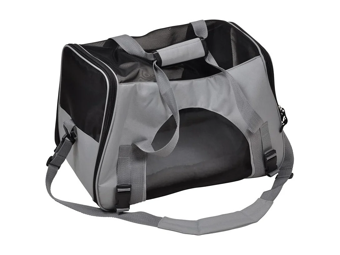 Sac de Transport pour Chien & Chat "Oxfort" 48cm Gris