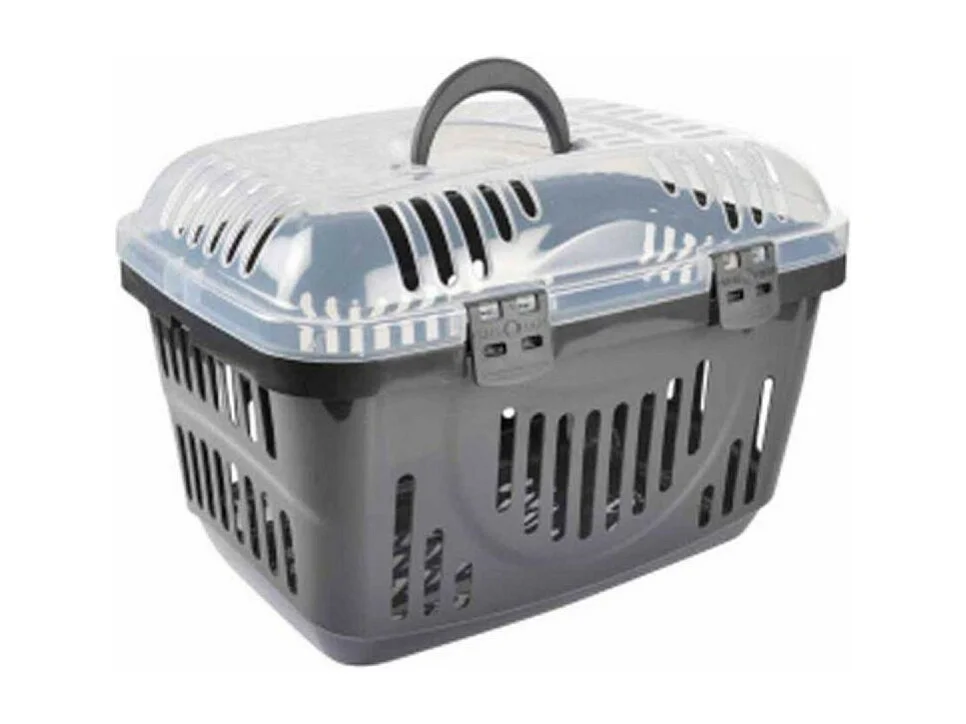 Caisse de Transport "Chien & Chat" 49cm Anthracite