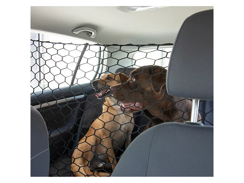 Filet de Sécurité pour Chien "Voiture" 100cm Noir