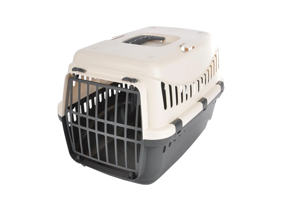 Caisse de Transport "Chien & Chat" 46cm Ivoire