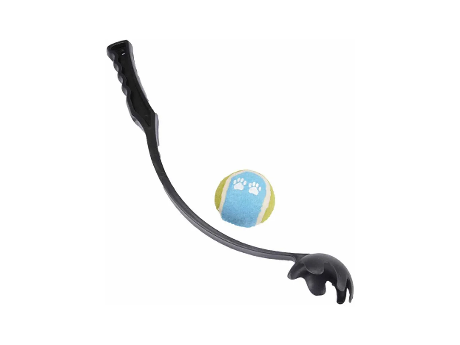 Jouet pour Chien "Lanceur Balle Tennis" 48cm Noir