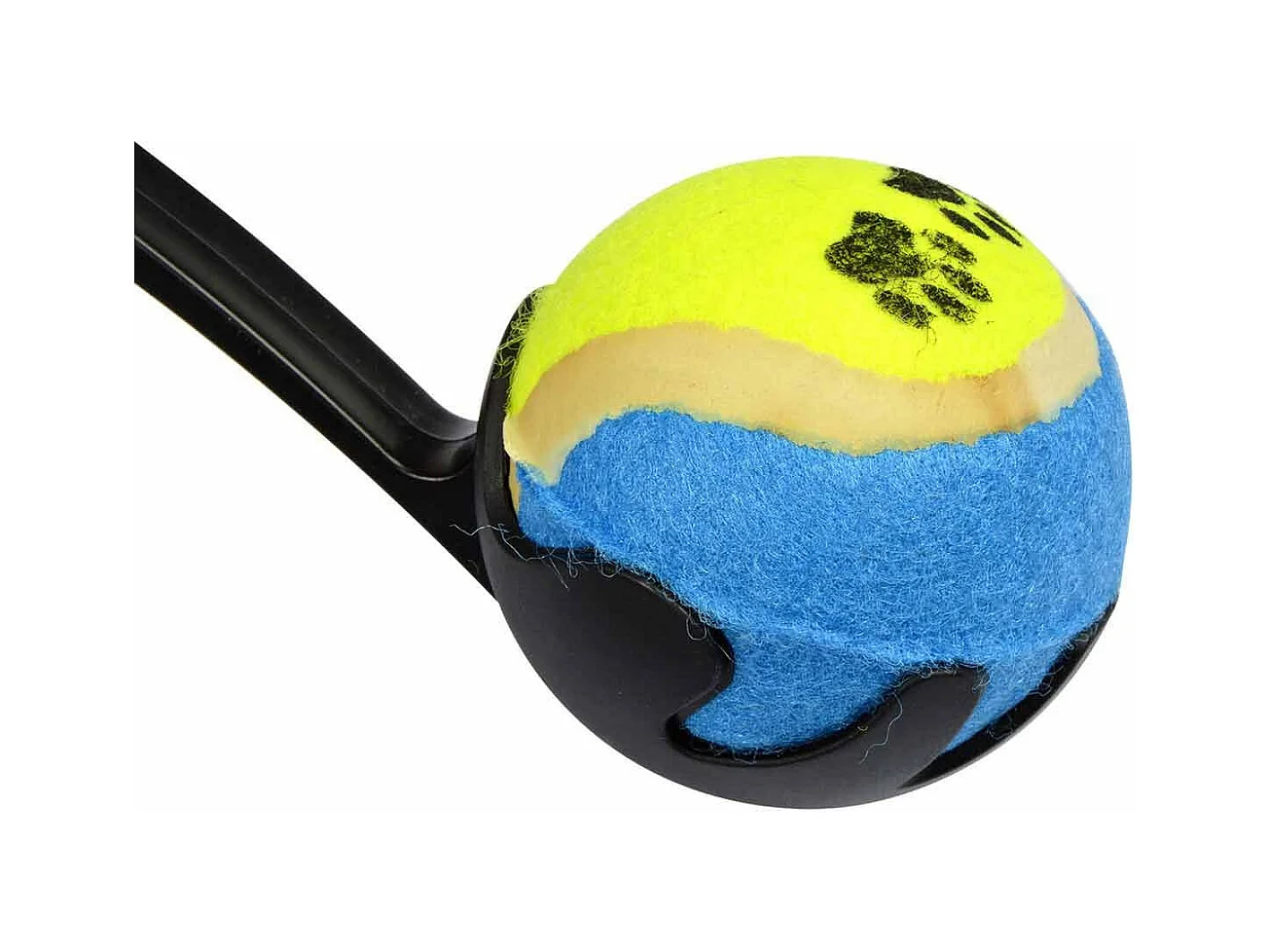 Jouet pour Chien "Lanceur Balle Tennis" 48cm Noir