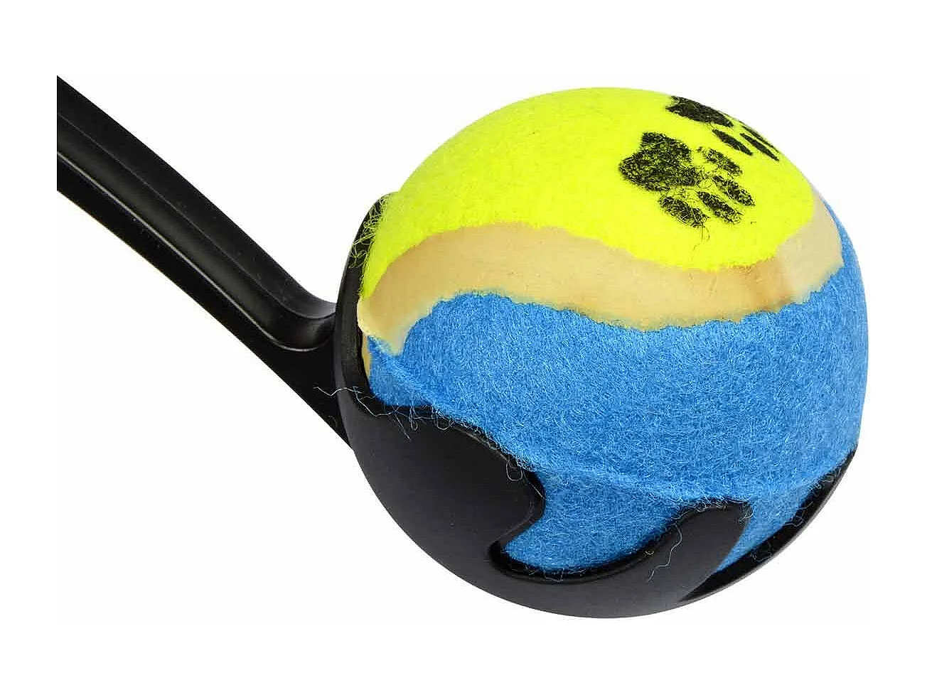 Jouet pour Chien "Lanceur Balle Tennis" 48cm Noir