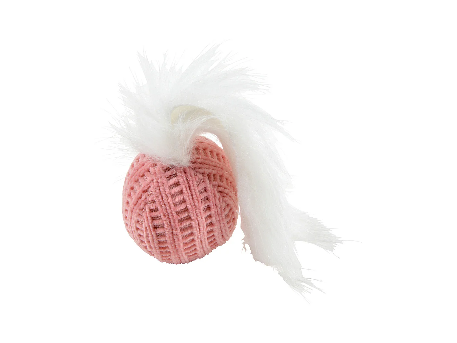 Jouet pour Chien Balle "Boho Cat" 4cm Bois de Rose