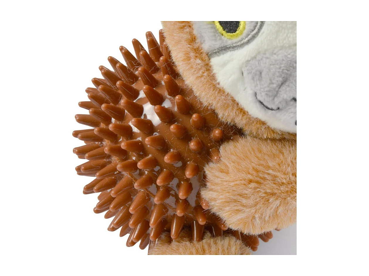 Jouet pour Chien Sonore "José le Paresseux" 16cm Marron