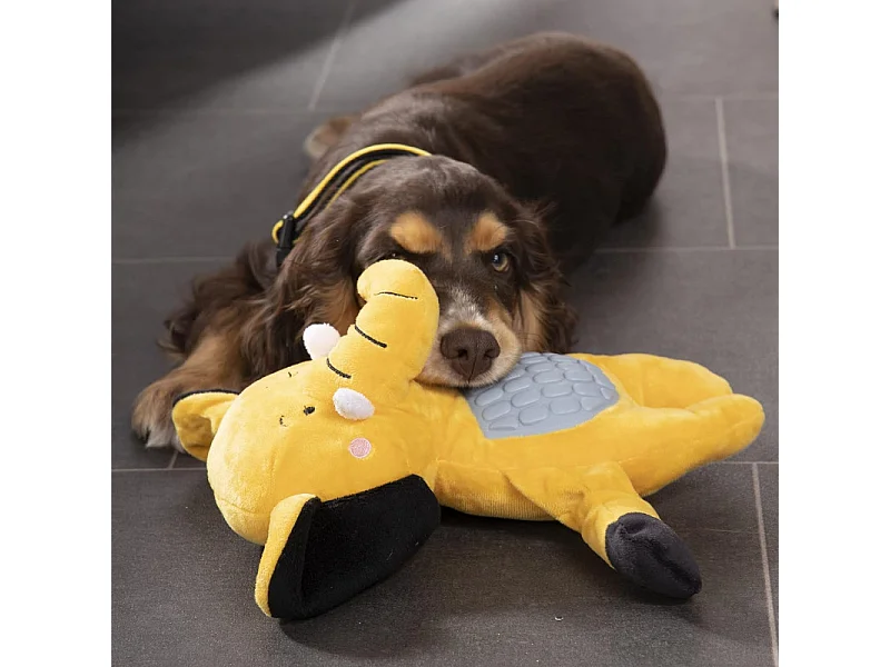 Peluche pour Chien "Cosy Golden" 29cm Jaune