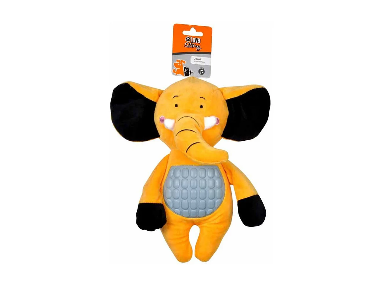 Peluche pour Chien "Cosy Golden" 29cm Jaune