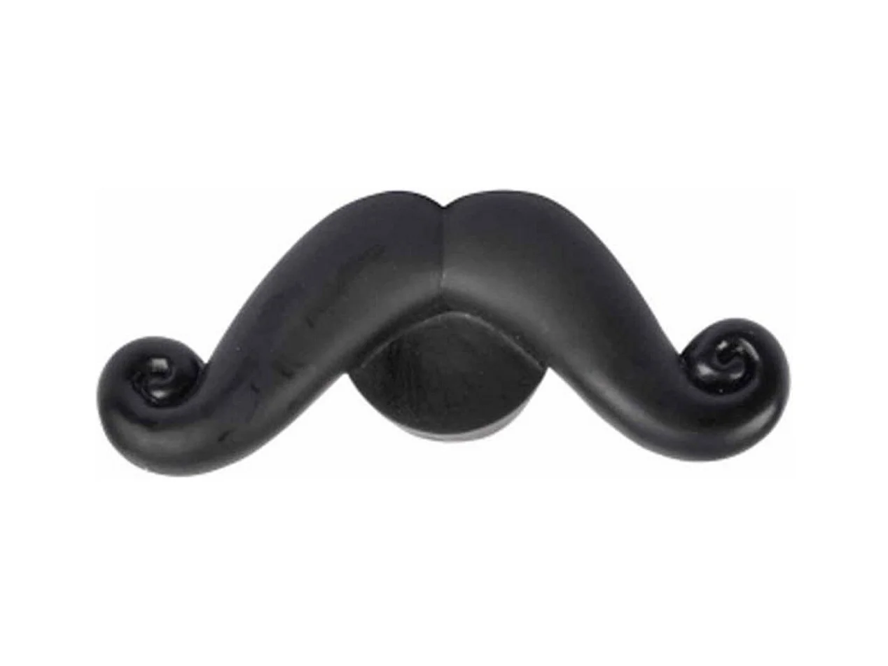 Jouet pour Chien "Moustache" 14cm Noir
