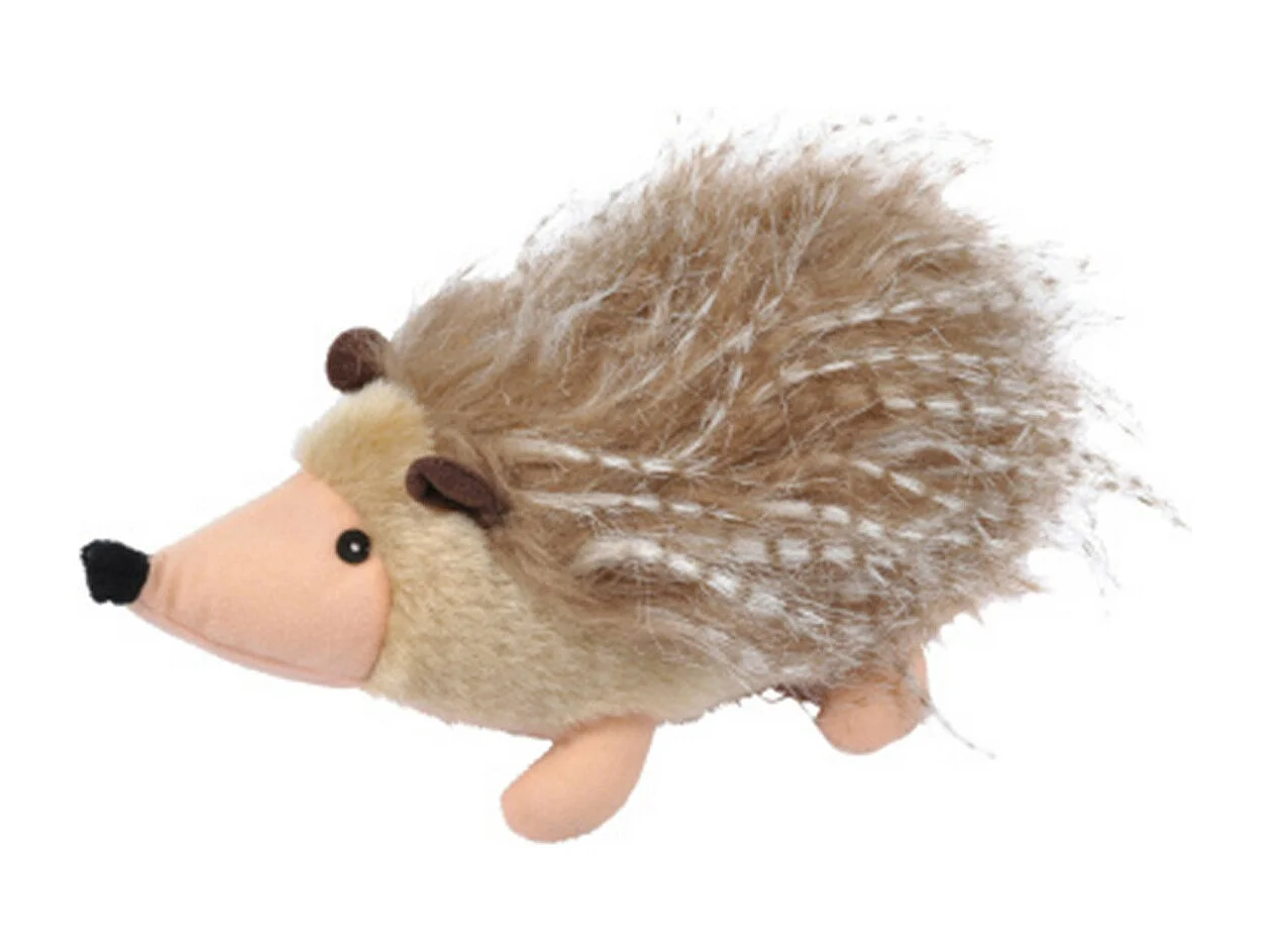 Peluche pour Chien "Hérisson" 27cm Marron