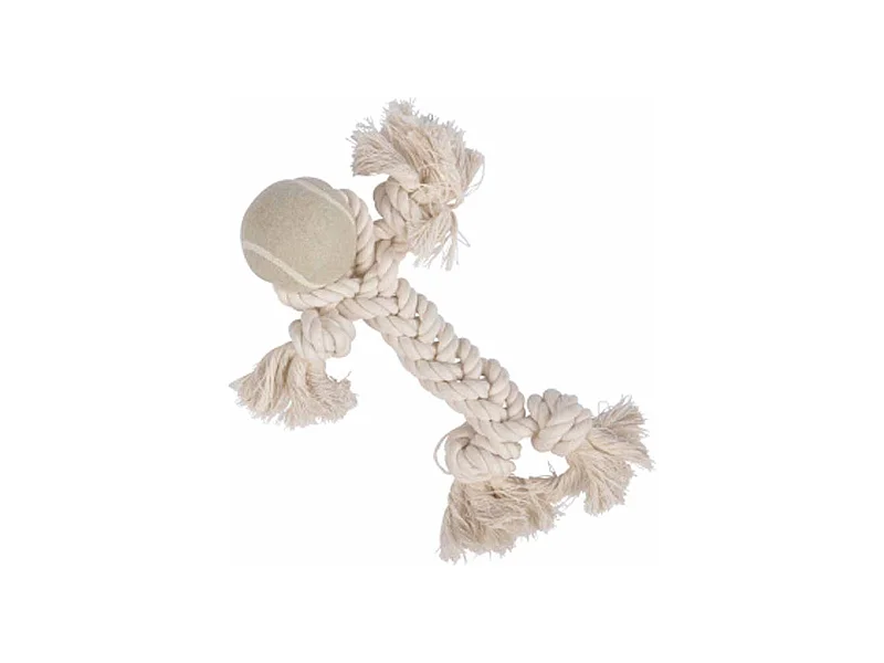 Juguete de cuerda en forma de muñeco para perro