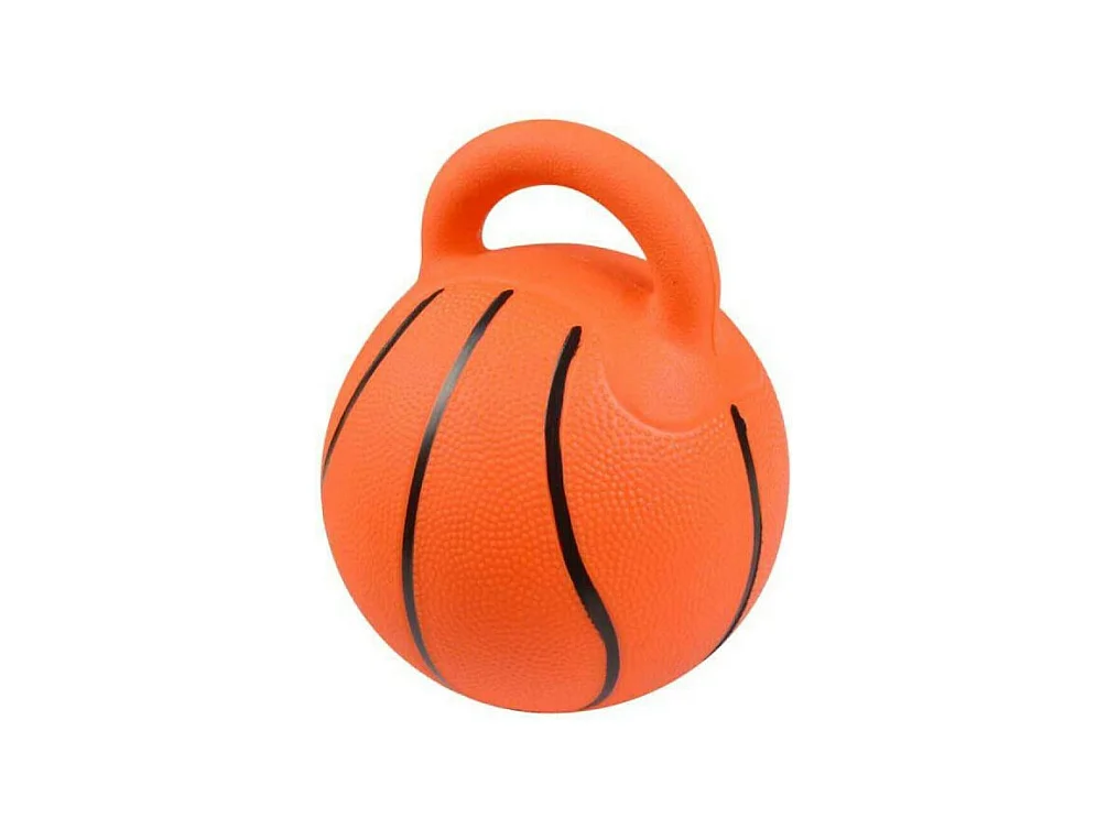 Jouet pour Chien "Ballon de Basket" 20cm Orange