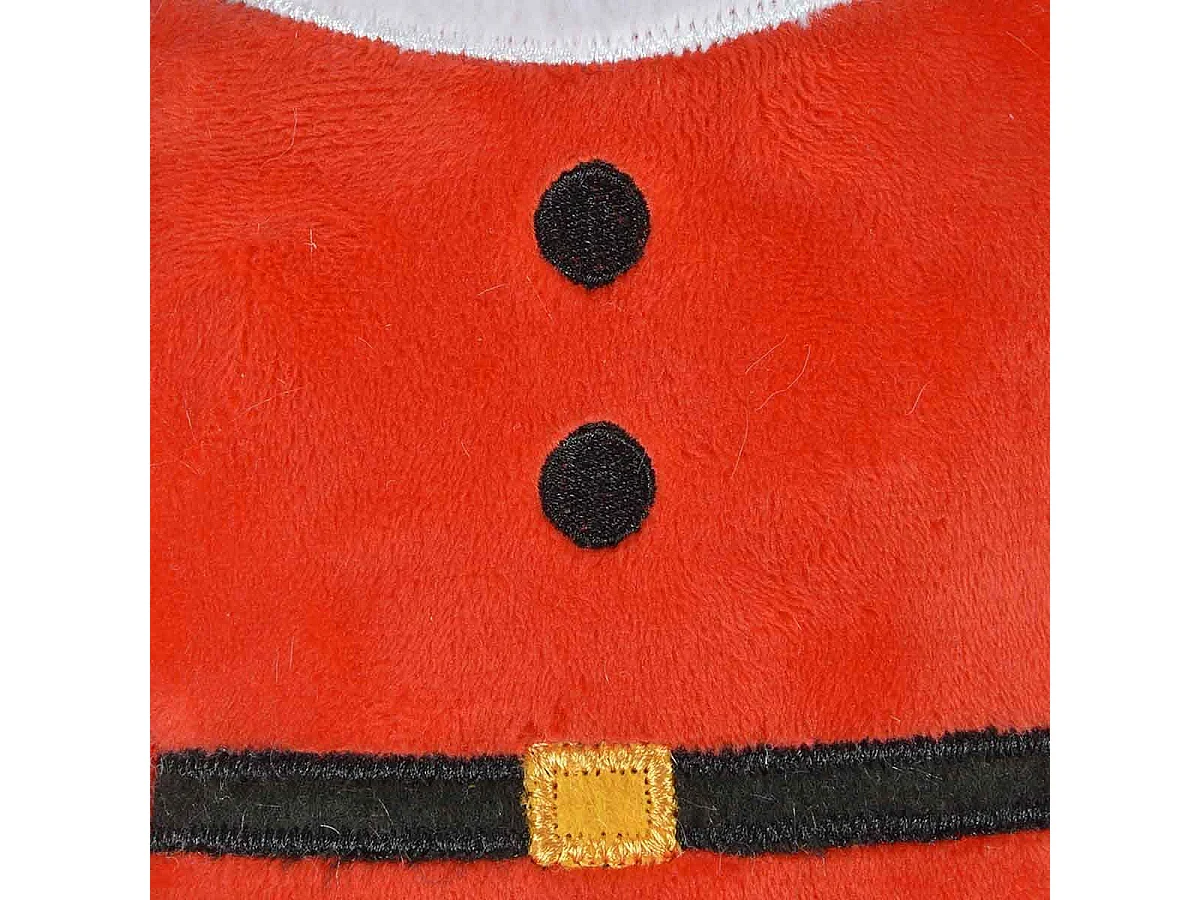 Jouet pour Chien Sonore "Père Noël" 24cm Rouge