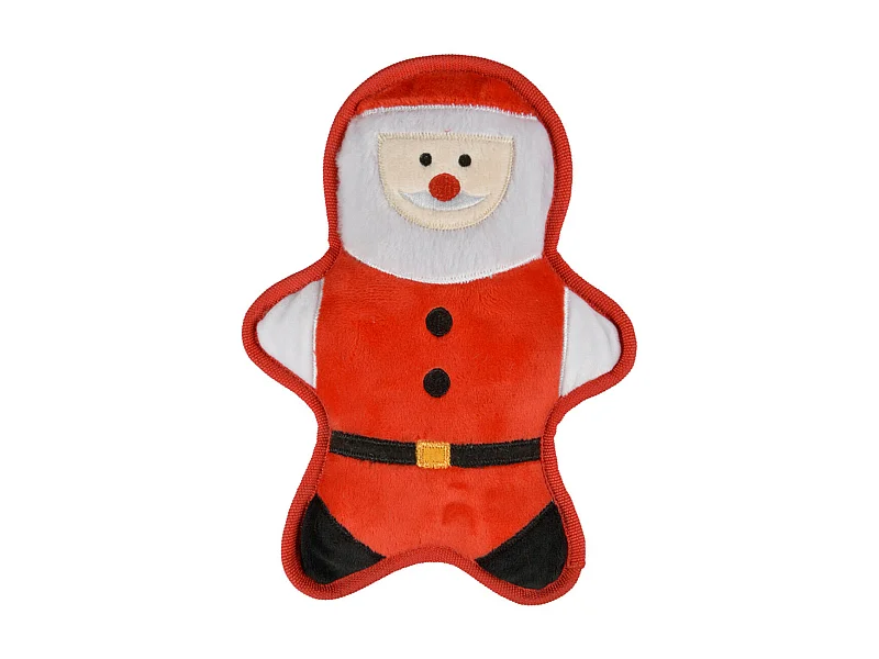 Jouet pour Chien Sonore "Père Noël" 24cm Rouge