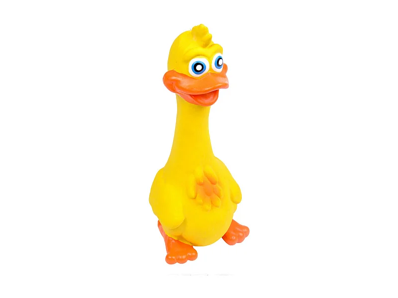 Jouet pour Chien "Canard" 19cm Jaune