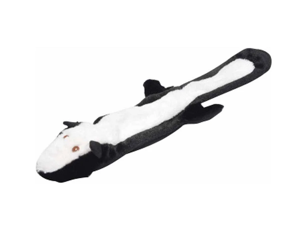 Peluche pour Chien "Putois" 48cm Noir & Blanc