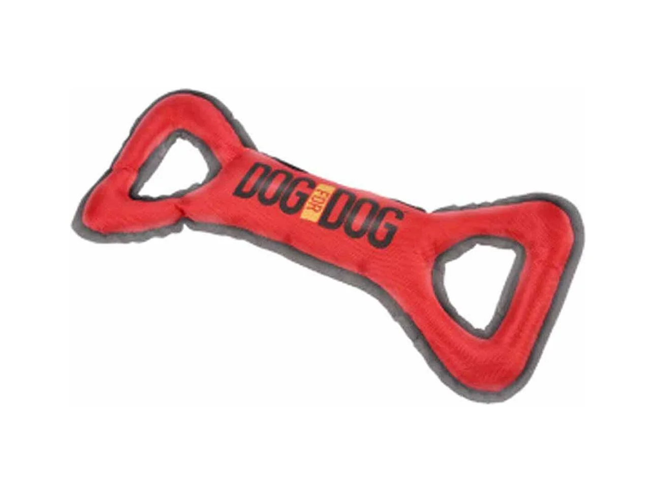 Jouet pour Chien "Haltère Oxford" 33cm Rouge