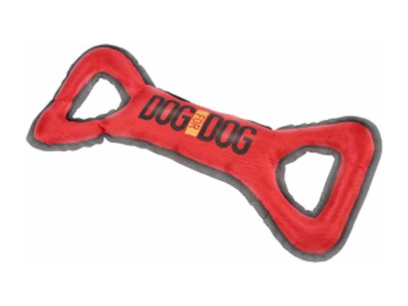Jouet pour Chien "Haltère Oxford" 33cm Rouge