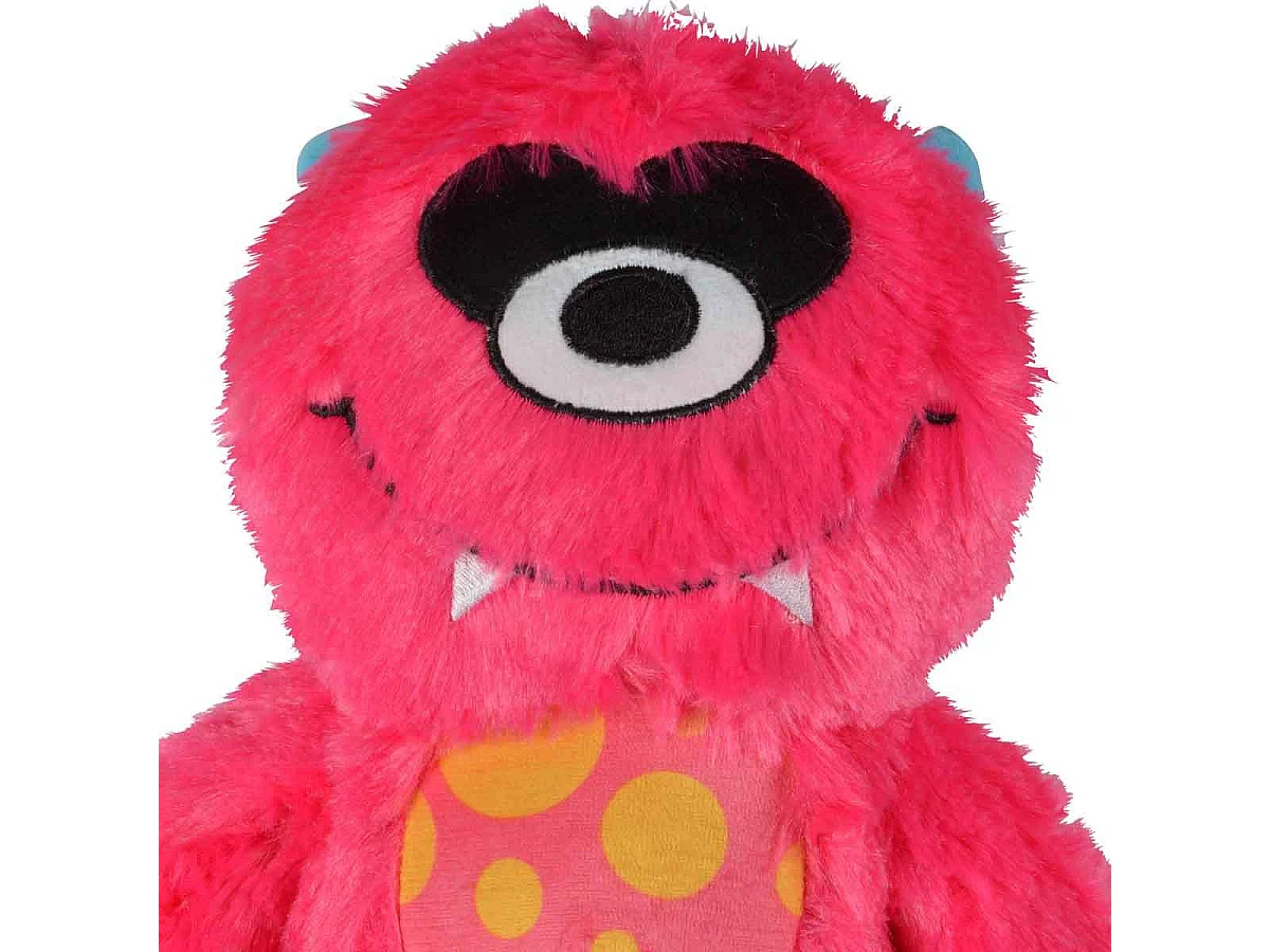 Jouet pour Chien "Lilou le Monstre" 31cm Rose