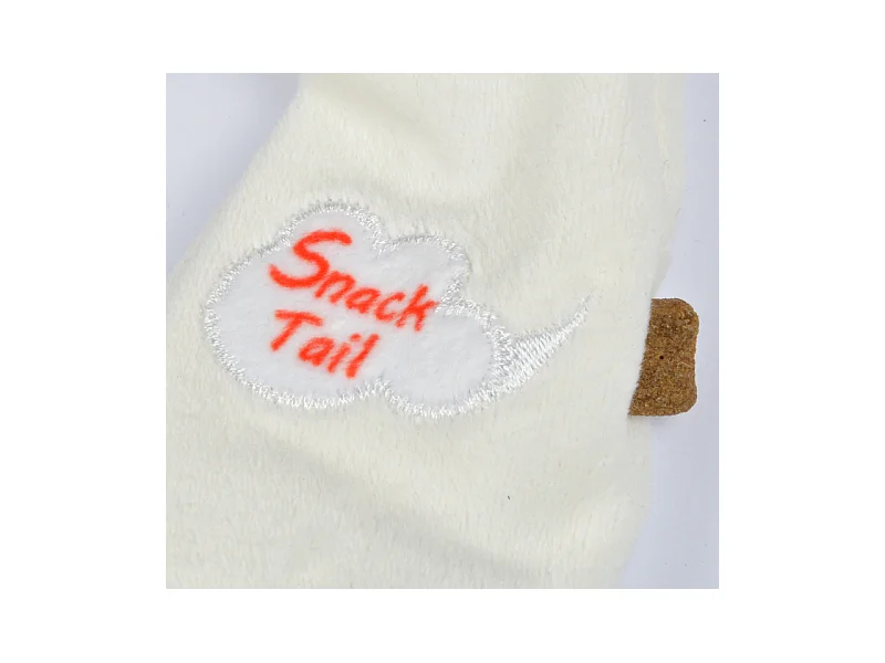 Peluche pour Chien "Vache" 45cm Noir & Blanc