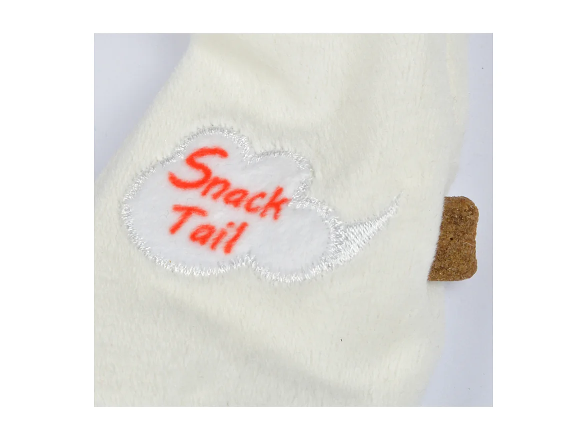 Peluche pour Chien "Vache" 45cm Noir & Blanc