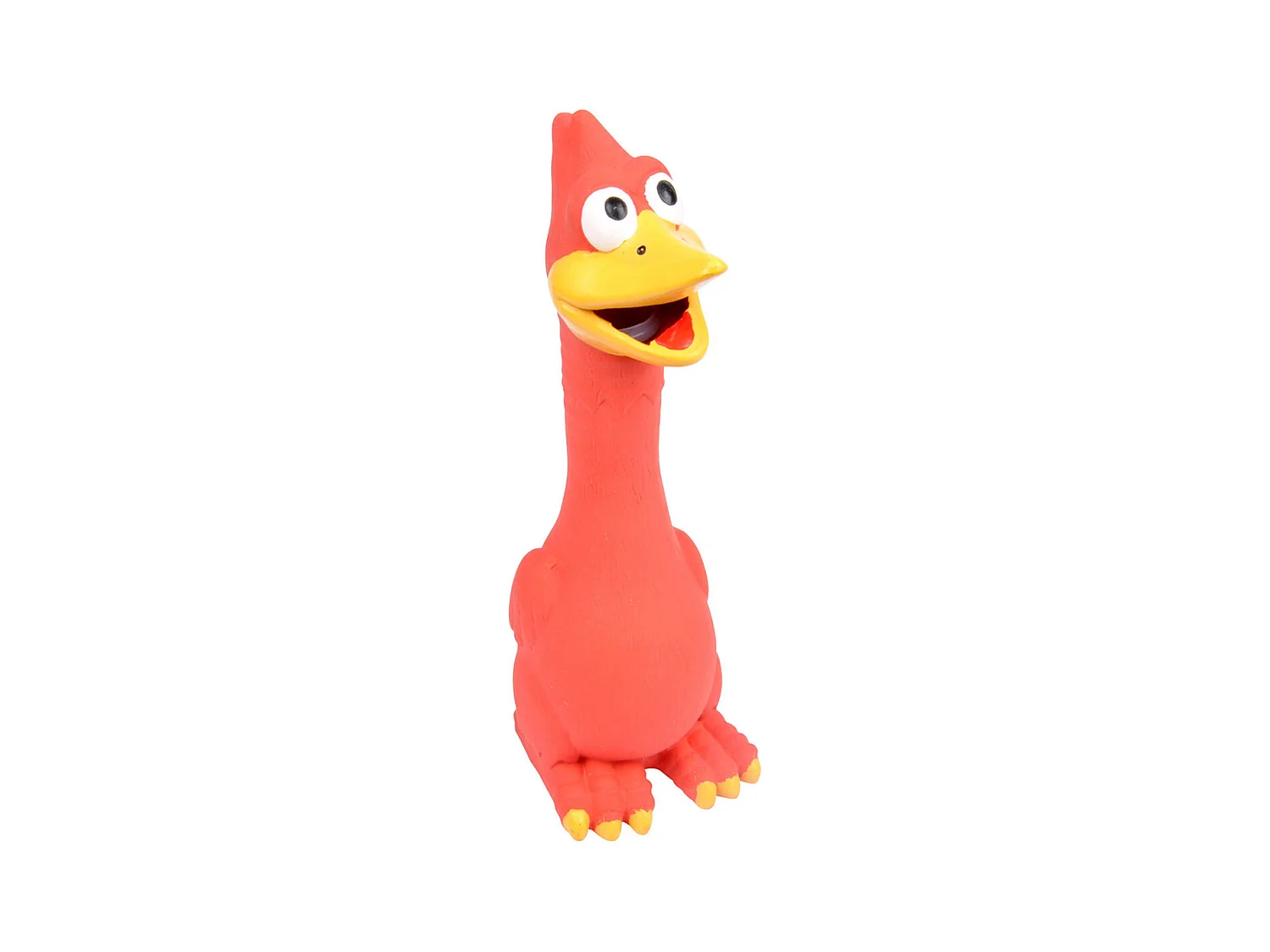 Jouet pour Chien "Dinosaure" 19cm Rouge