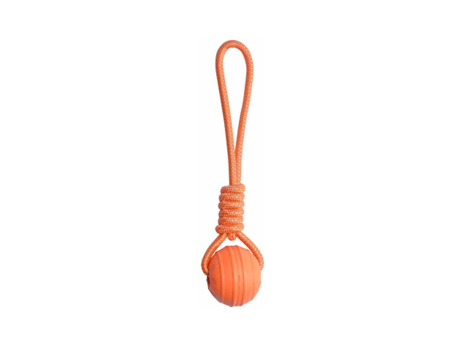 Jouet pour Chien "Balle Fitness Eva" 33cm Orange