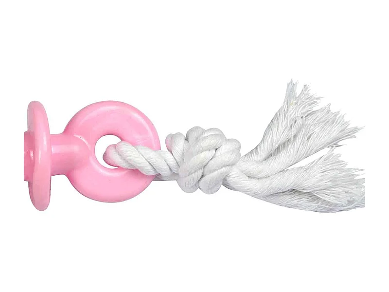 Jouet pour Chien & Chat Tétine "Puppy" 12cm Rose
