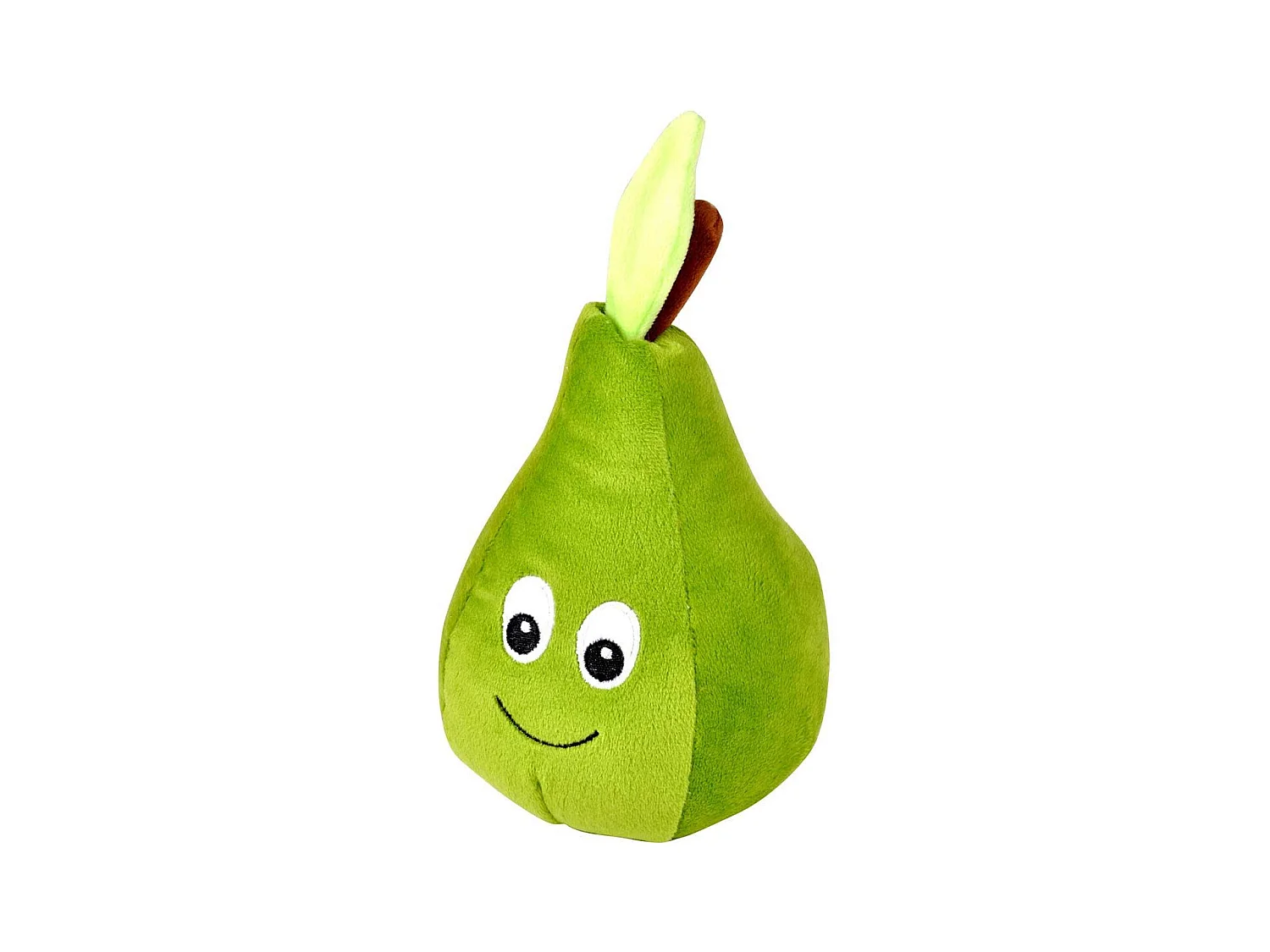 Peluche pour Chien "Poire" 18cm Vert
