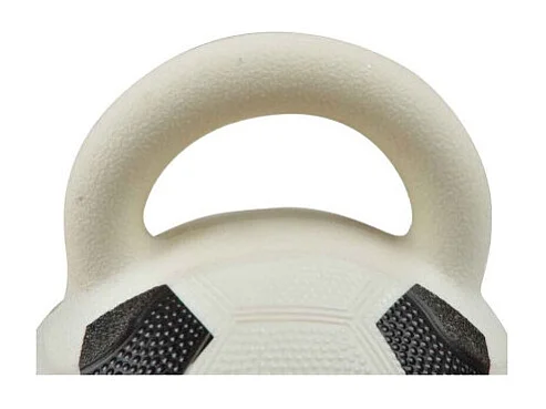 Jouet pour Chien "Ballon de Foot" 20cm Blanc & Noir