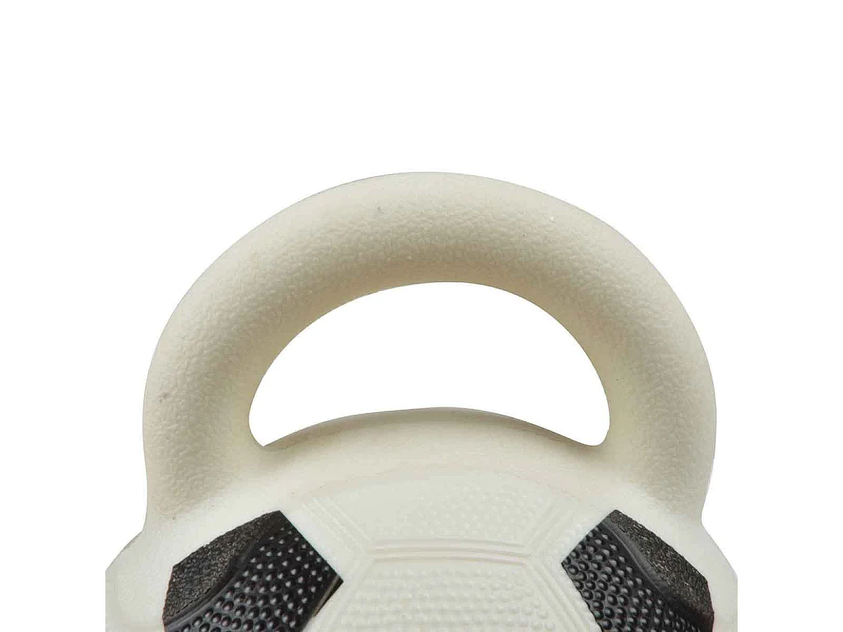 Jouet pour Chien "Ballon de Foot" 20cm Blanc & Noir