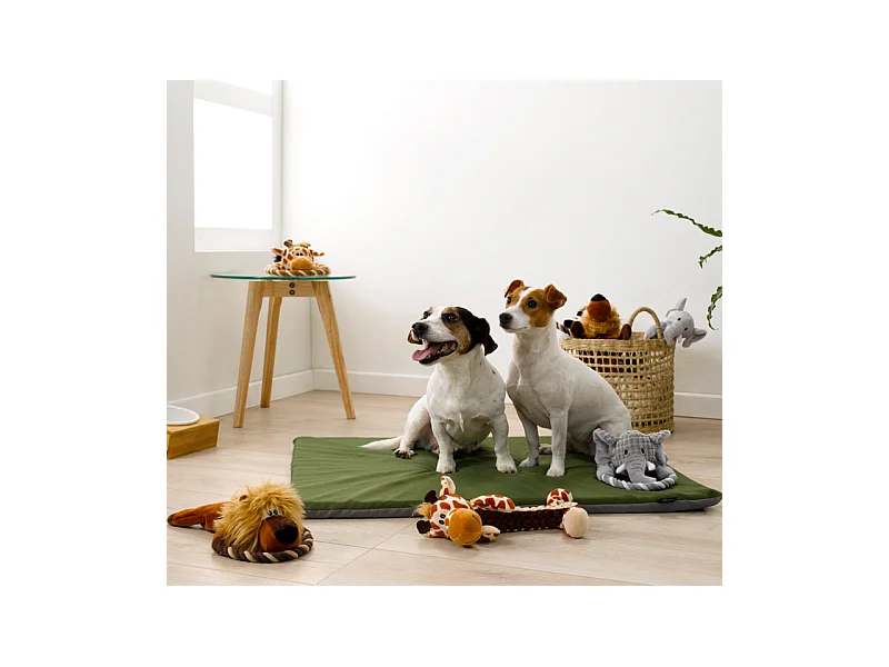 Peluche pour Chien "Lion" 34cm Marron