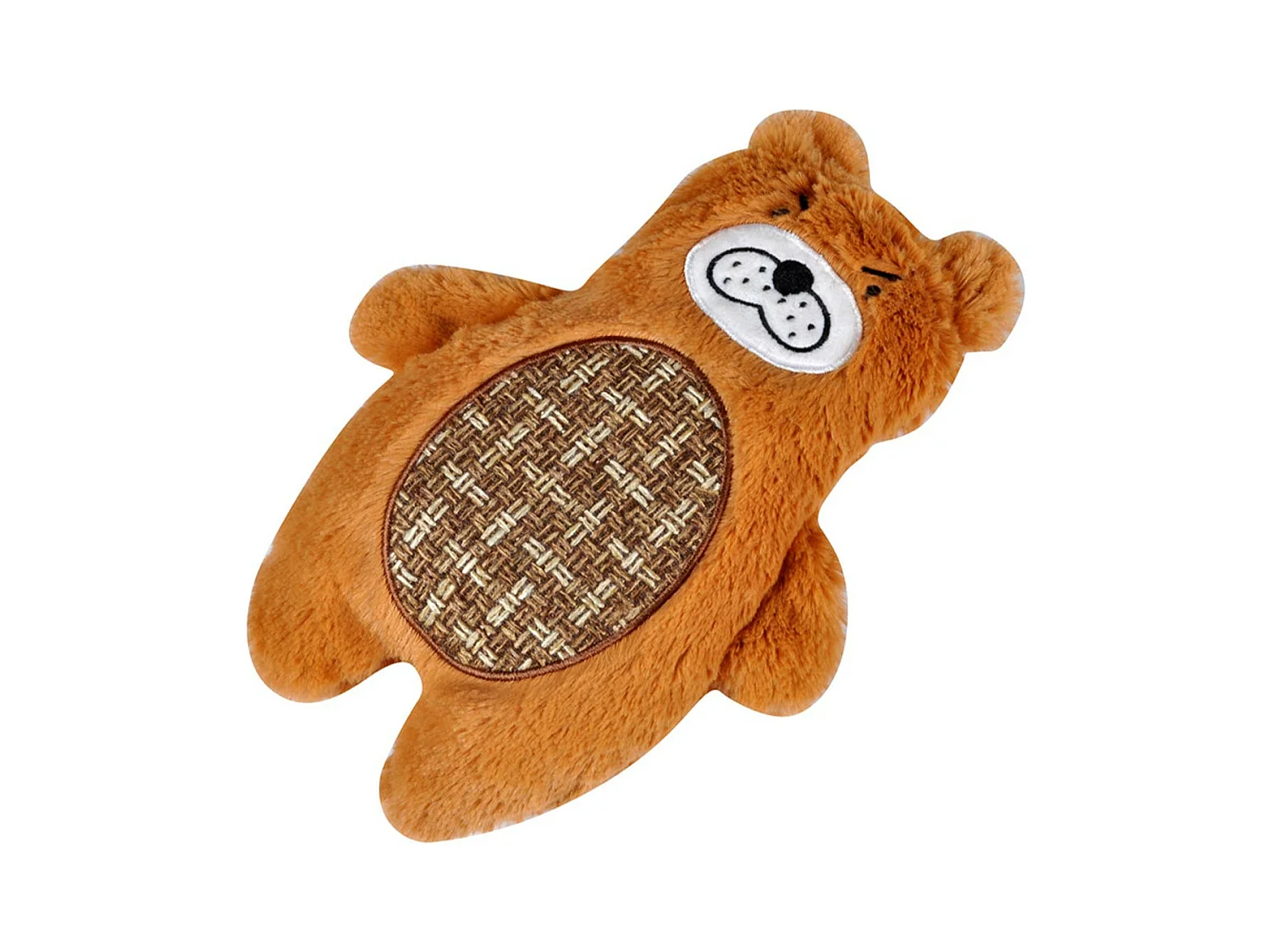 Jouet pour Chien Sonore "Noisette l'Ours" 28cm Brun