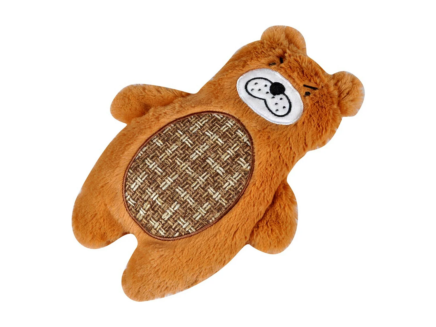 Jouet pour Chien Sonore "Noisette l'Ours" 28cm Brun
