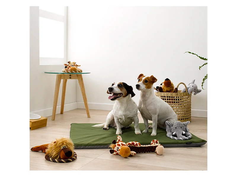 Peluche pour Chien "Tigre" 34cm Marron