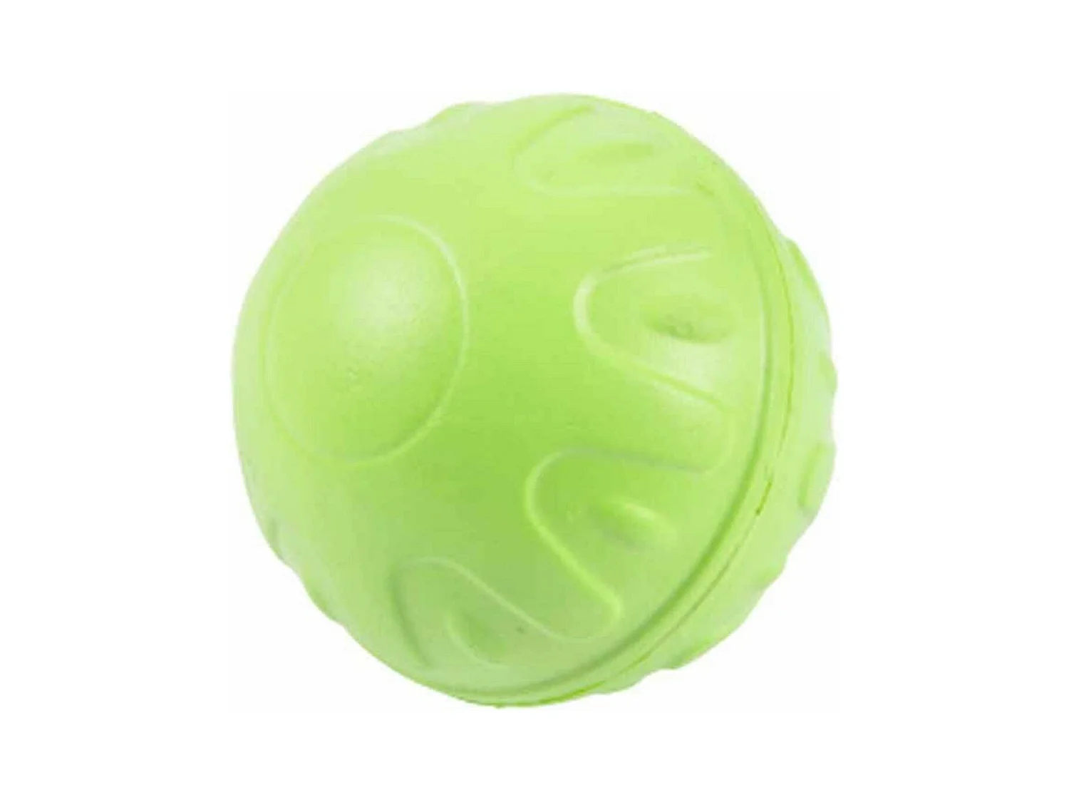 Jouet pour Chien "Balle Fitness Eva" 7cm Vert