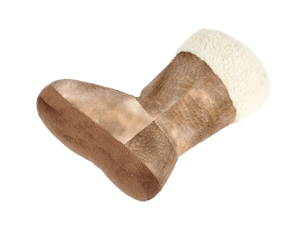 Peluche pour Chien "Botte" 22cm Marron