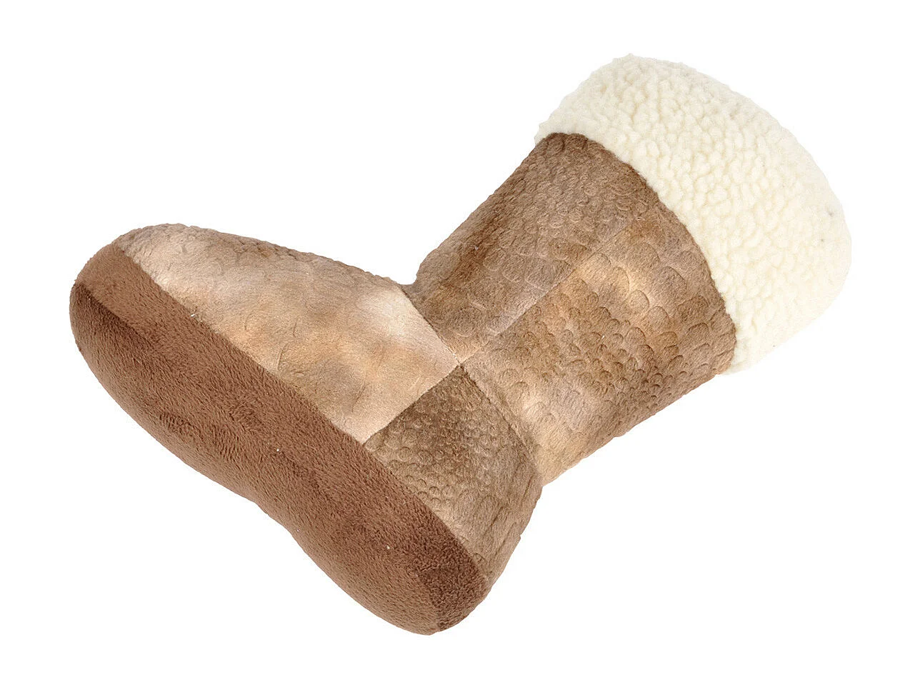 Peluche pour Chien "Botte" 22cm Marron