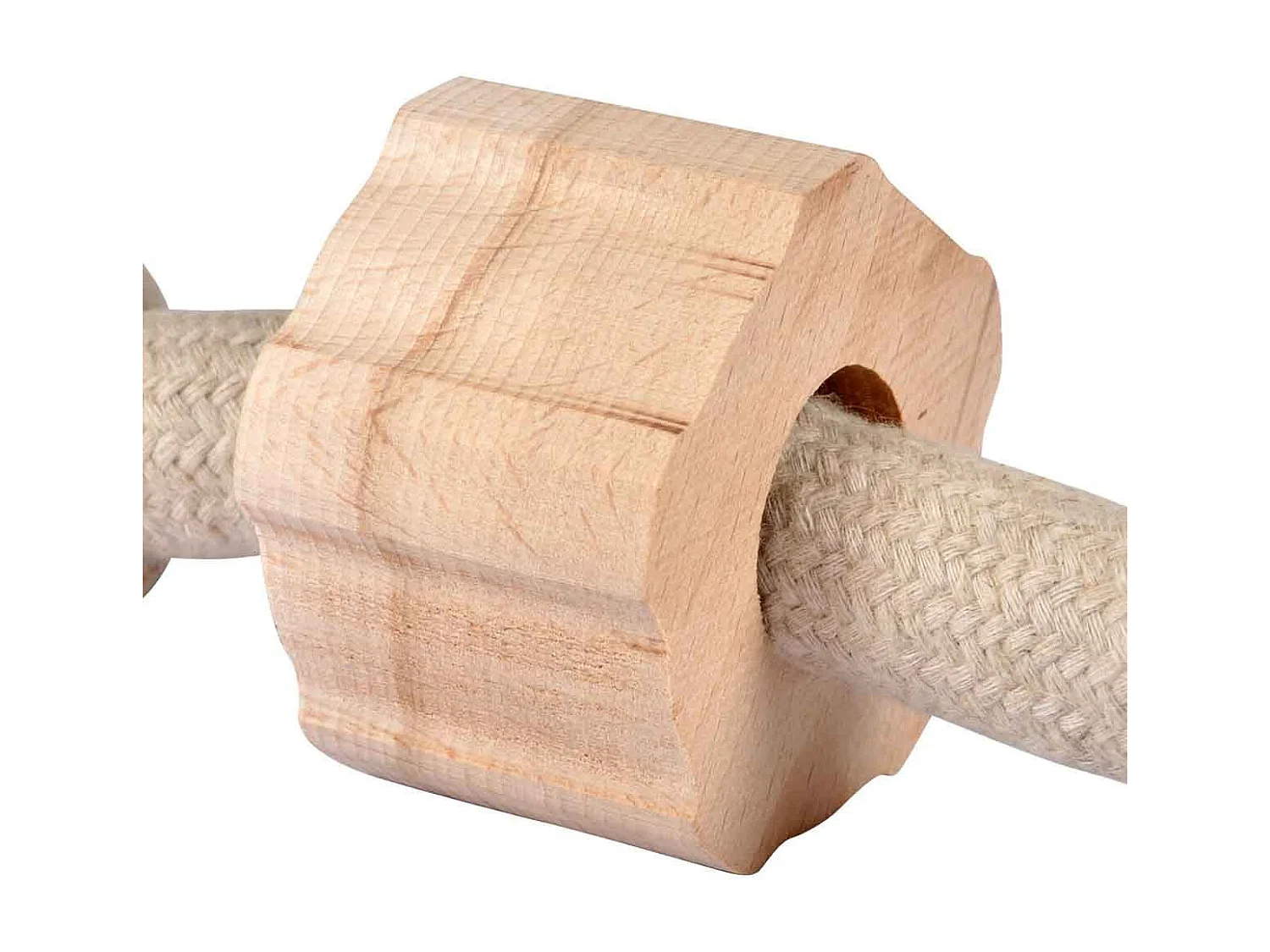 Jouet pour Chien "Corde 2 Nœuds" 30cm Naturel