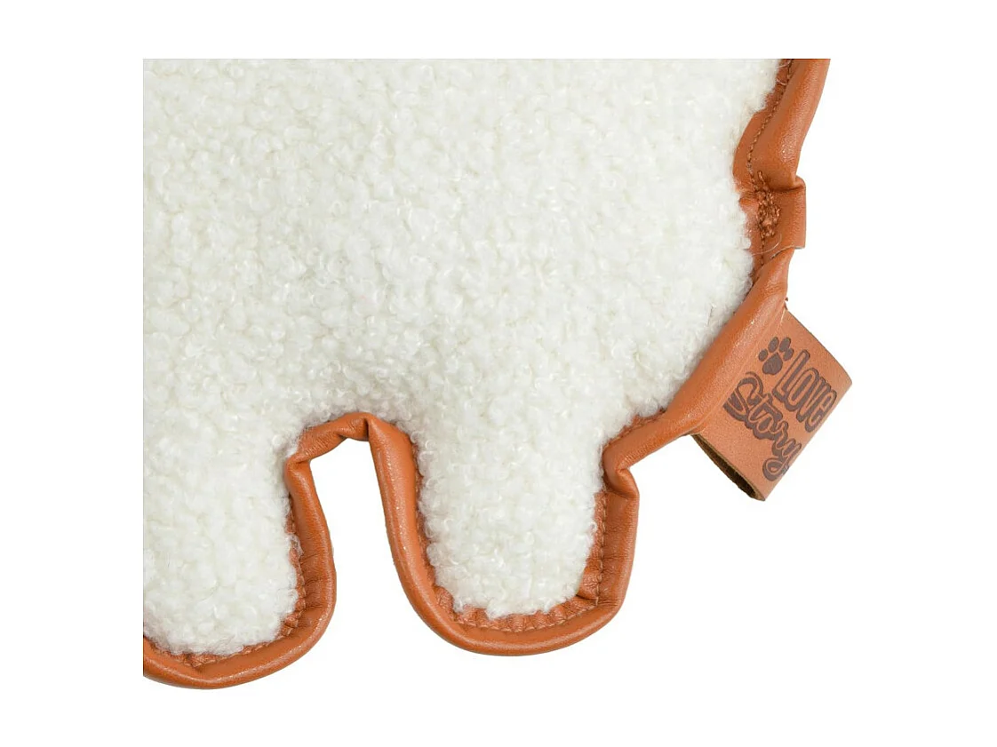 Jouet Peluche Mouton pour Chien "Wooly" 24cm Écru