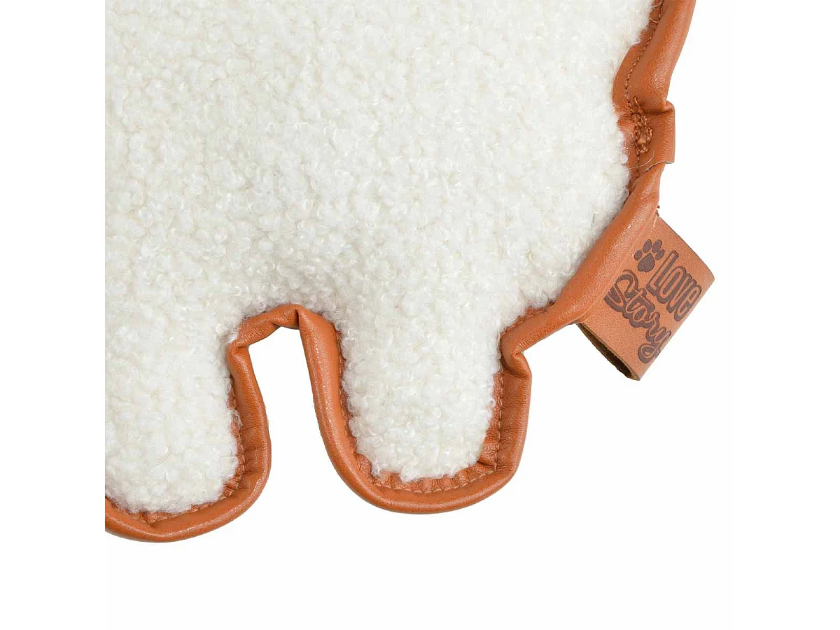 Jouet Peluche Mouton pour Chien "Wooly" 24cm Écru