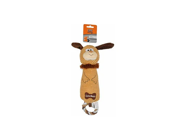 Peluche pour Chien "Chien" 34cm Marron