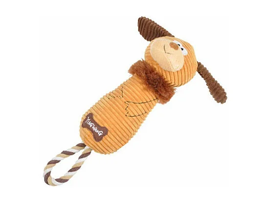 Peluche pour Chien "Chien" 34cm Marron