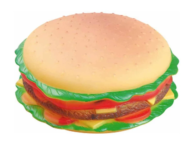 Jouet pour Chien "Hamburger" 16cm Multicolore