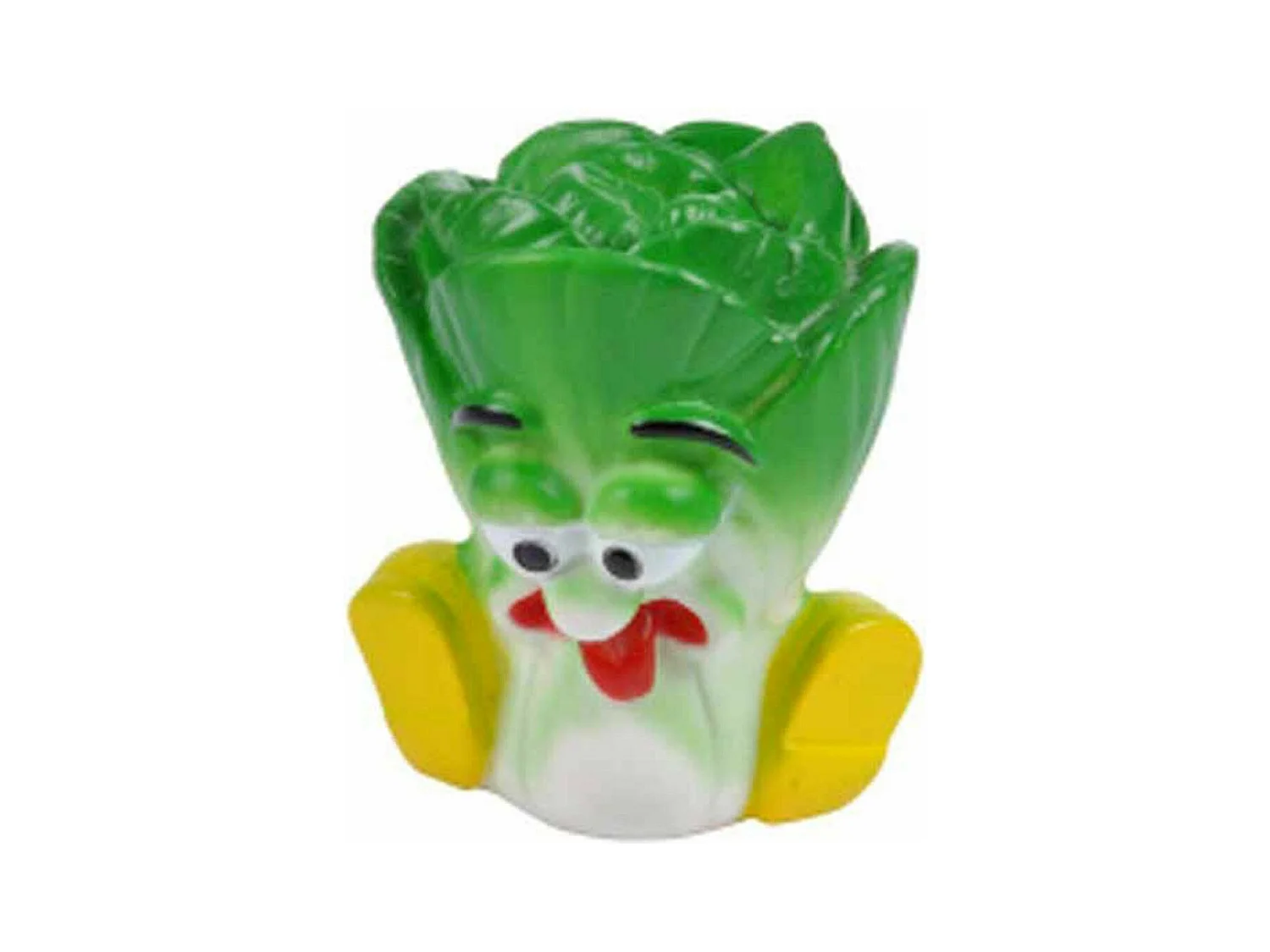 Jouet pour Chien "Salade" 9cm Vert & Blanc