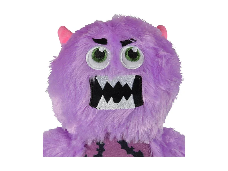 Jouet pour Chien "Léo le Monstre" 31cm Violet