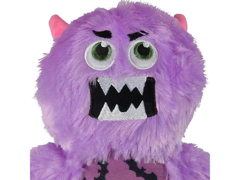 Jouet pour Chien "Léo le Monstre" 31cm Violet