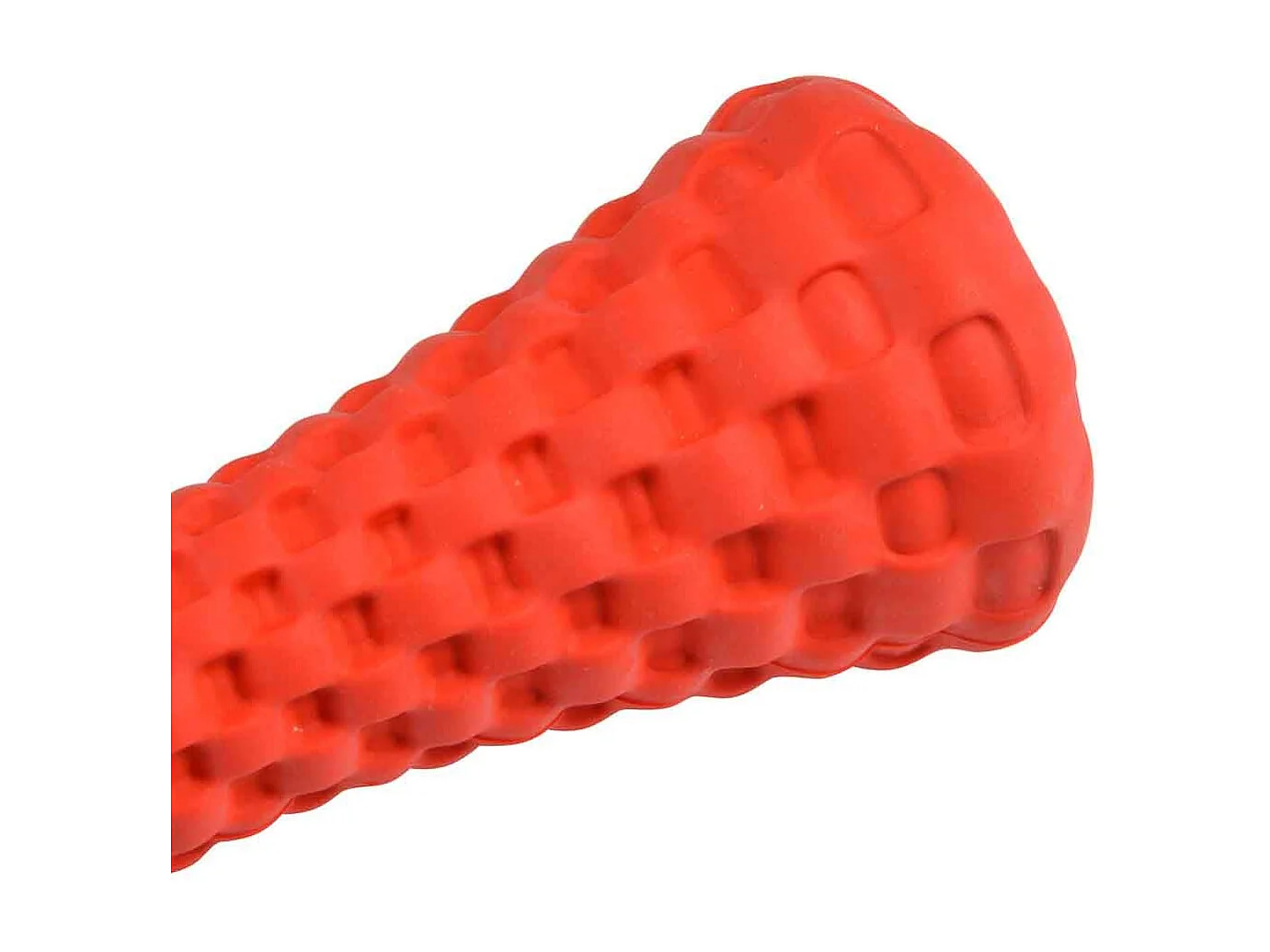 Jouet pour Chien Distributeur "Os" 15cm Rouge