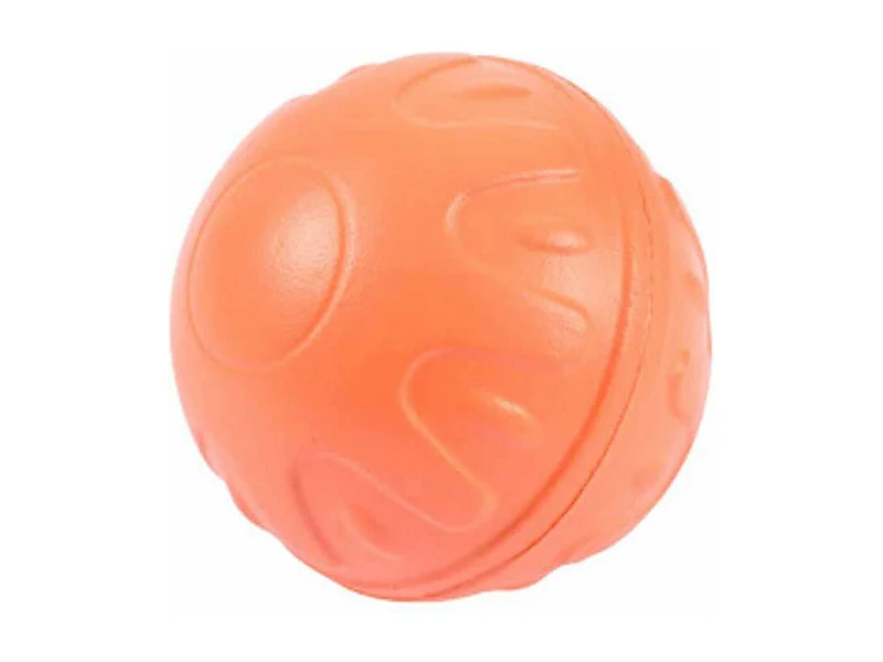 Jouet pour Chien "Balle Fitness Eva" 7cm Orange